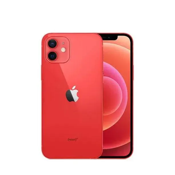 iPhone 12 64GB Rojo - Reacondicionado y Desbloqueado