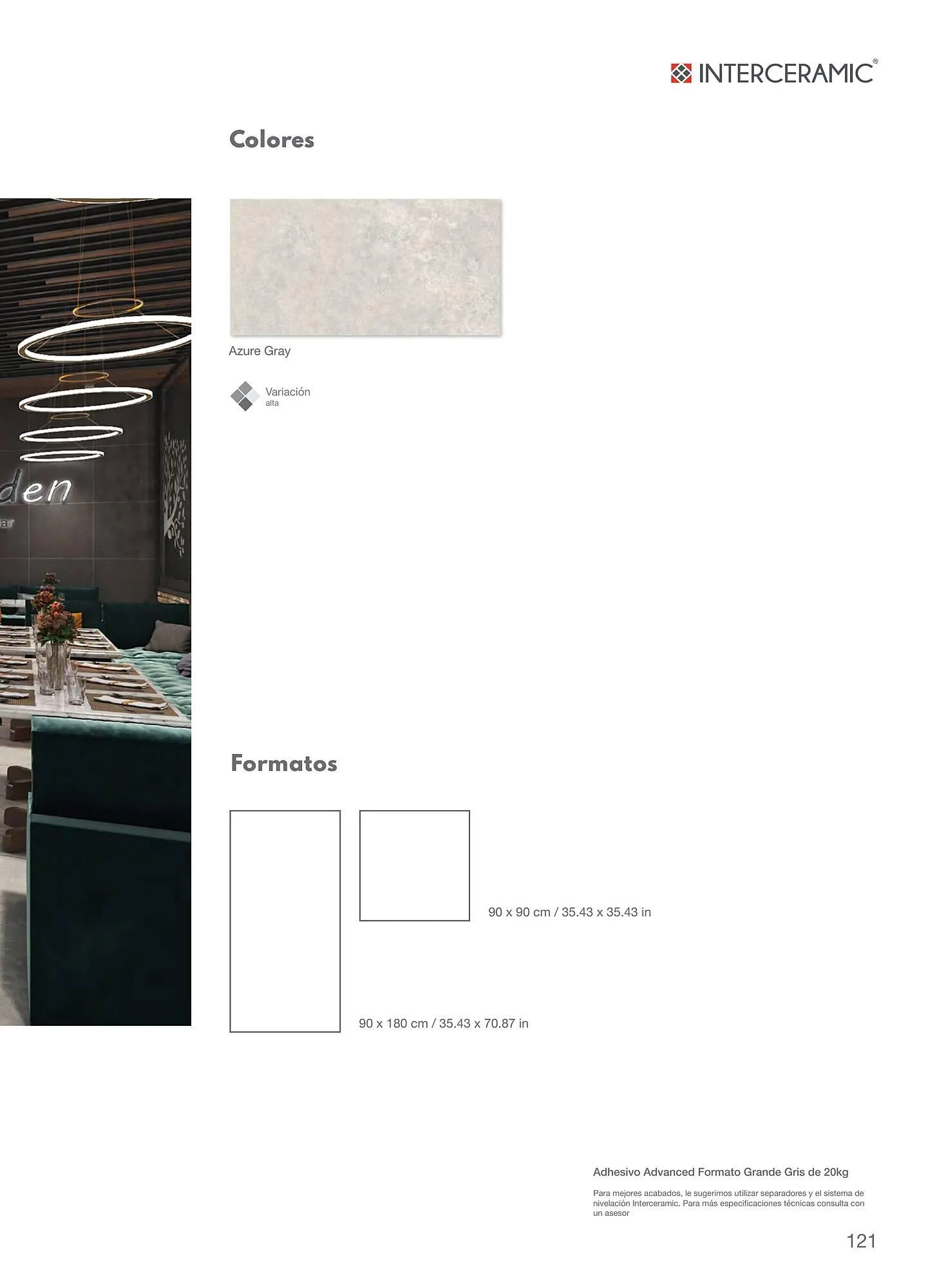 Catálogo de Catálogo Interceramic 12 de marzo al 31 de diciembre 2024 - Pagina 121