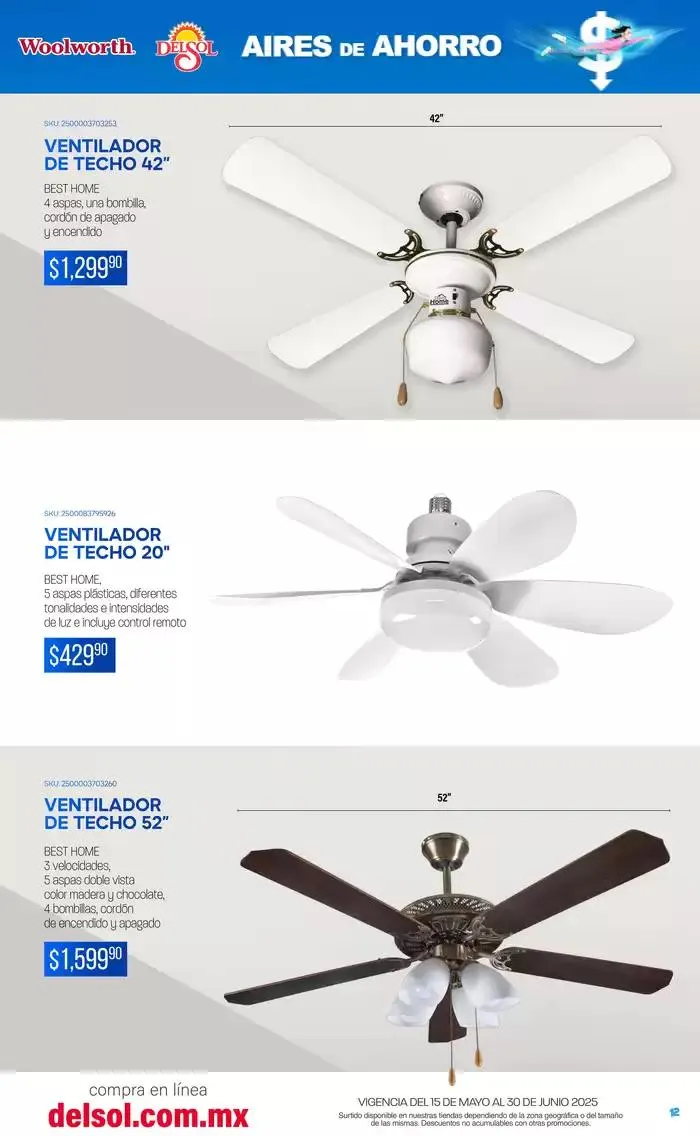 Catálogo de Aires de Ahorro - Ventilación 2025 16 de mayo al 30 de junio 2025 - Pagina 11