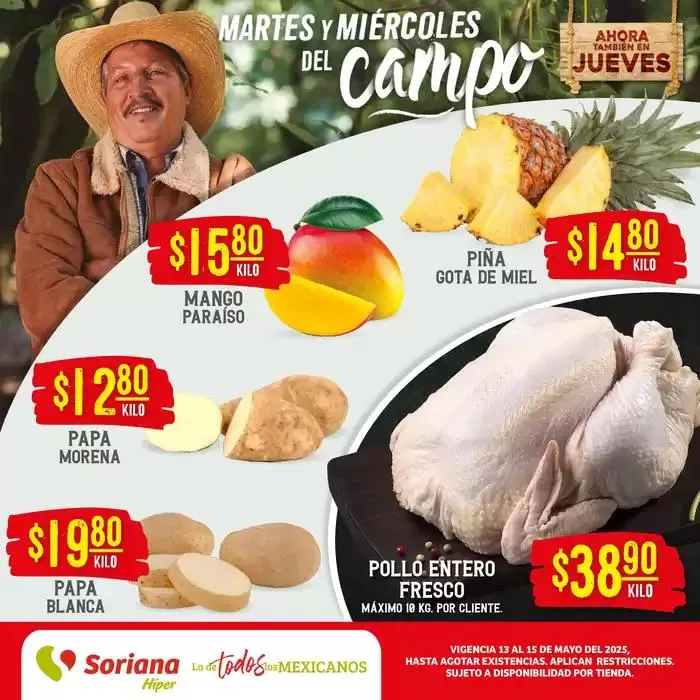 Catálogo de Martes y Miércoles del Campo Híper Tijuana 13 de mayo al 15 de mayo 2025 - Pagina 1