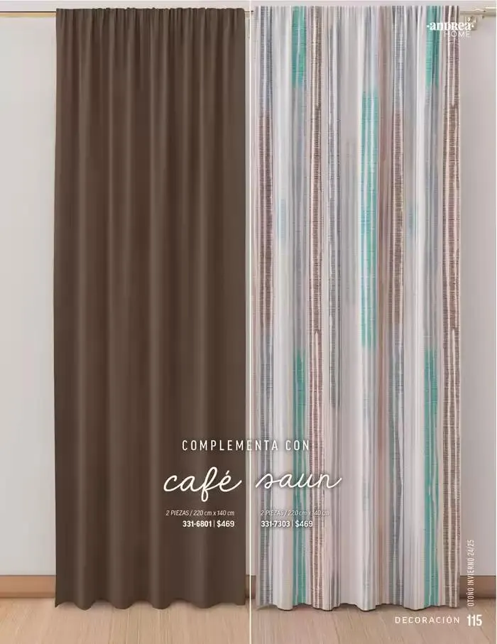 Catálogo de ANDREA - ANDREA HOME 26 de agosto al 25 de enero 2025 - Pagina 17