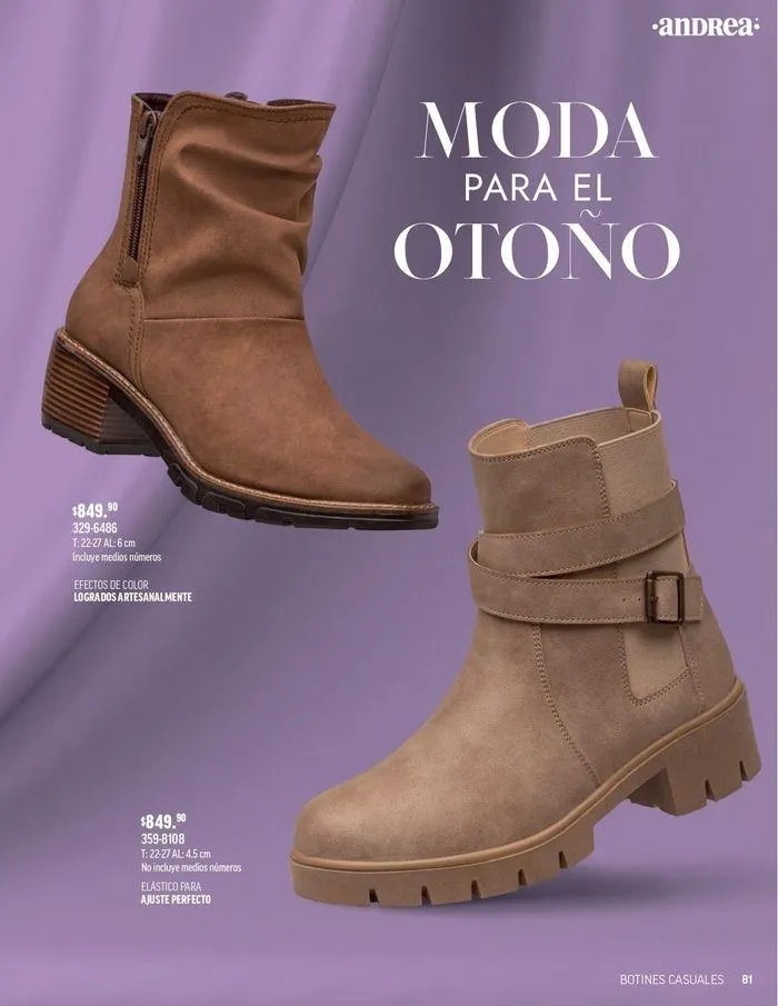 Catálogo de ANDREA - CALZADO DAMA 26 de agosto al 25 de enero 2025 - Pagina 179