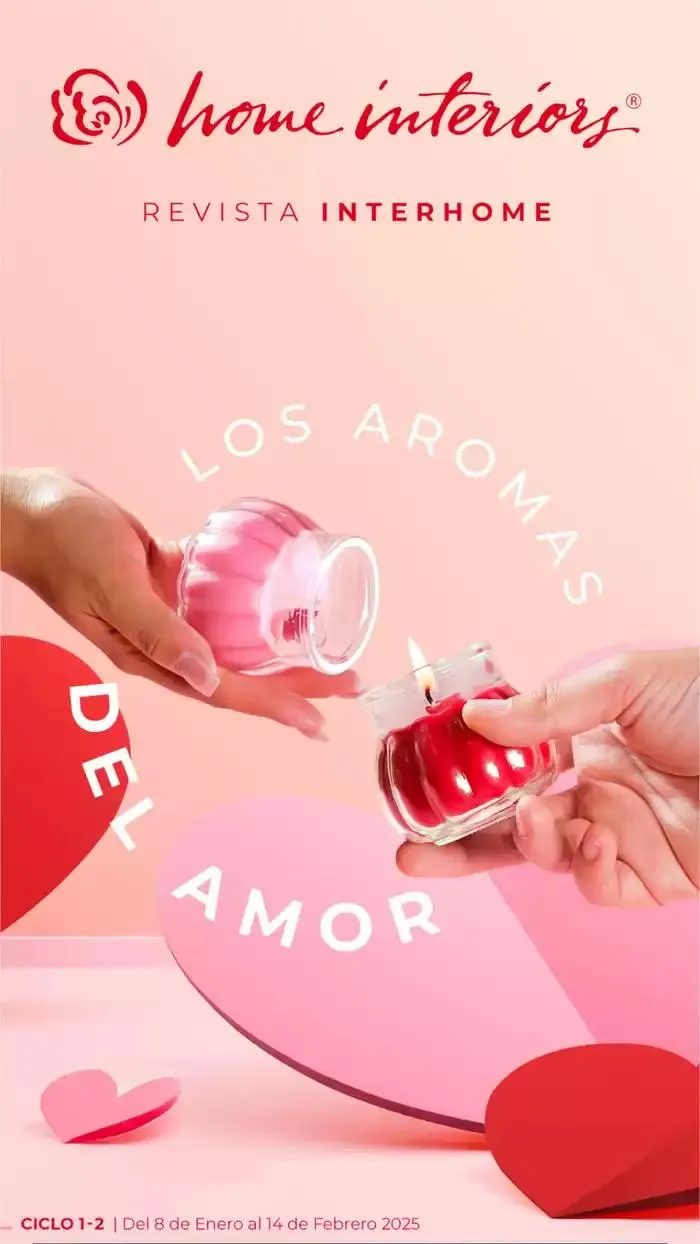 Catálogo de Inter Home - Los Aromas del Amor 9 de enero al 14 de febrero 2025 - Pagina 1