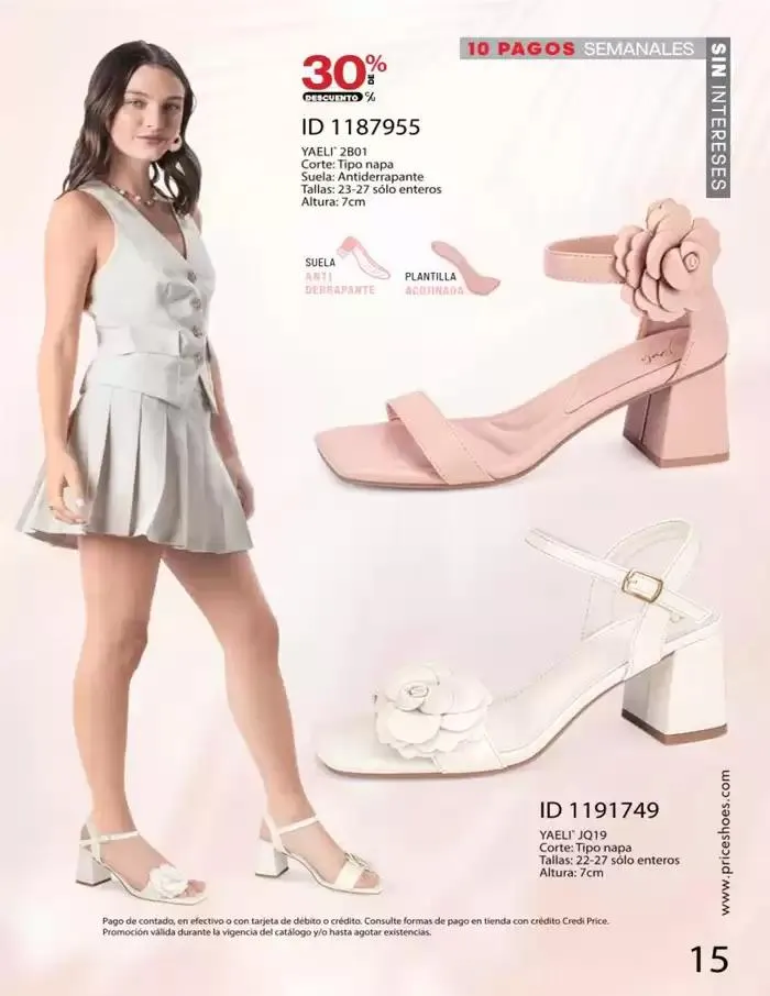 Catálogo de 10 PAGOS SIN INT | CALZADO | PV | 2025 | 1E 1 de abril al 30 de septiembre 2025 - Pagina 15