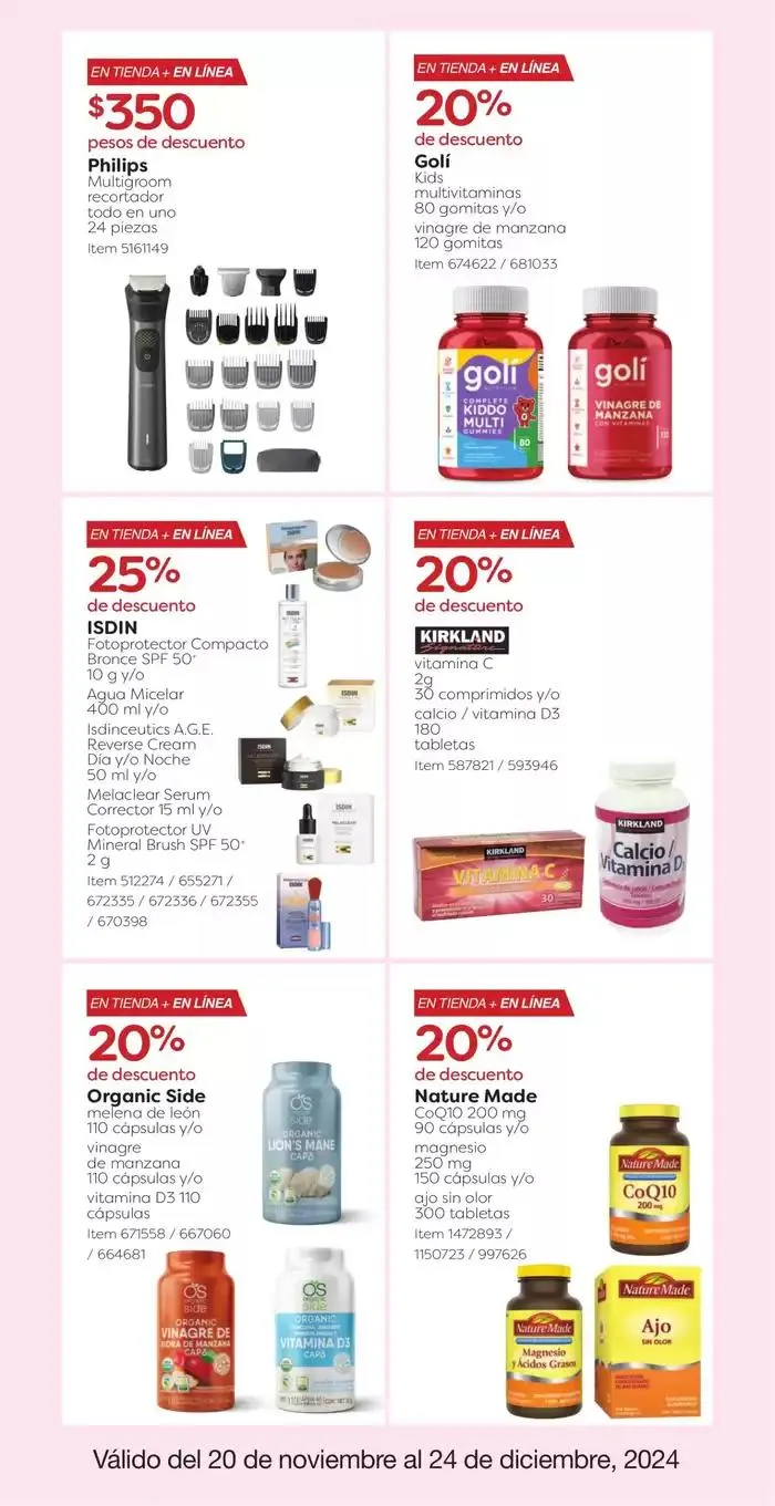 Catálogo de Cuponera Costco 20 de noviembre al 24 de diciembre 2024 - Pagina 20