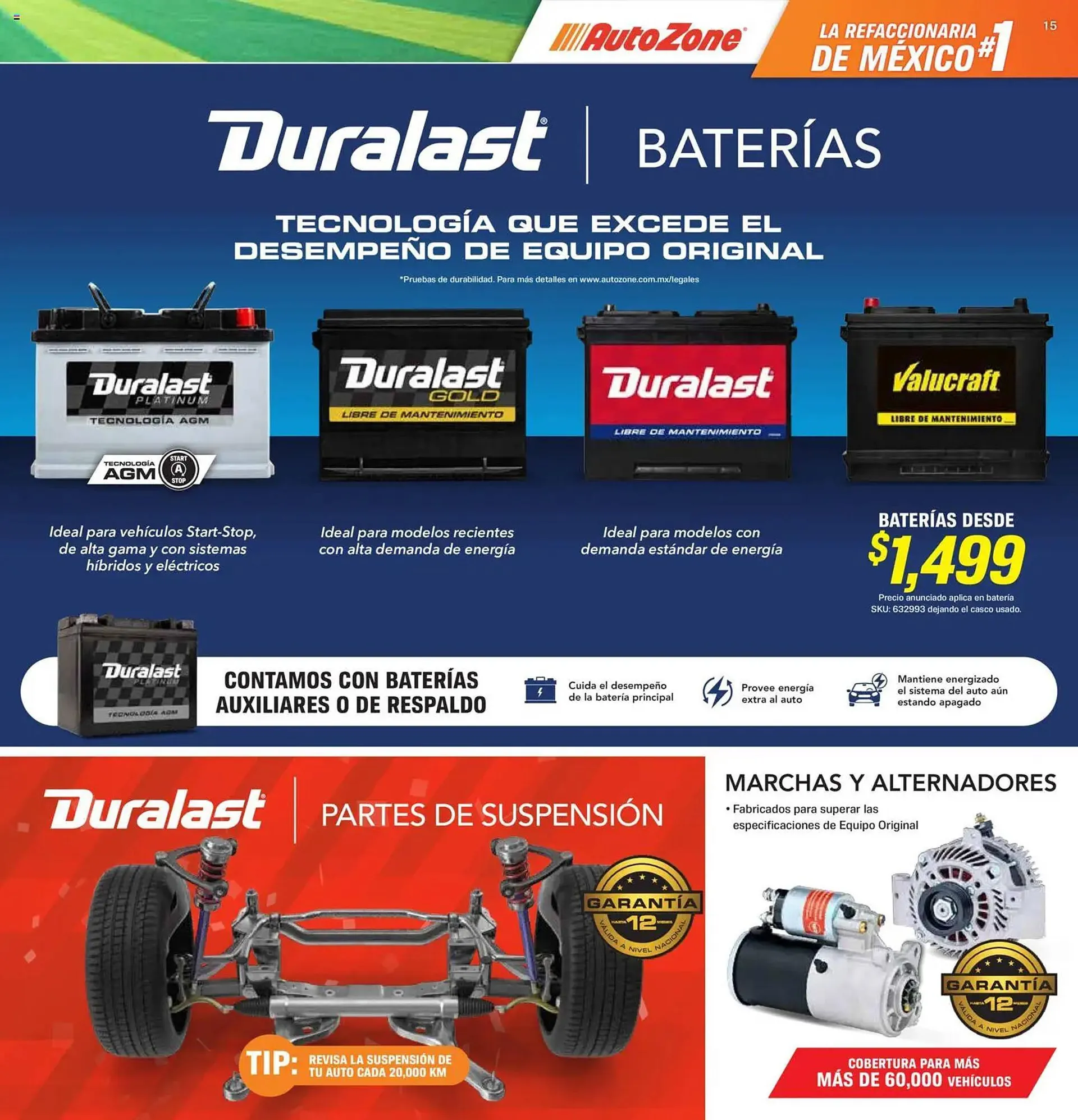 Catálogo de Catálogo AutoZone 15 de mayo al 22 de junio 2026 - Pagina 15