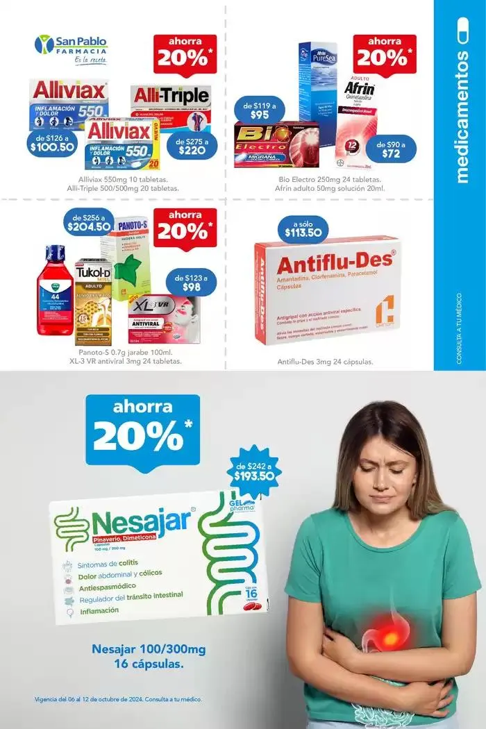 Catálogo de Cuidamos tu salud 6 de octubre al 12 de octubre 2024 - Pagina 7