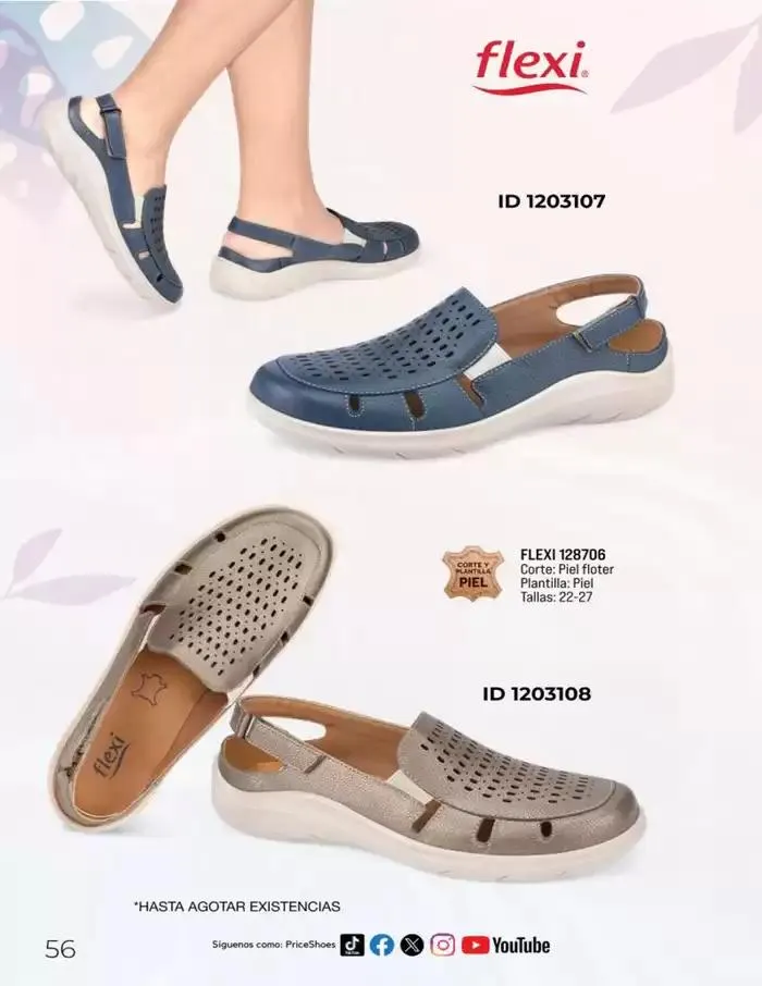 Catálogo de SANDALIAS | CONFORT | 2025 | 1E 11 de marzo al 31 de agosto 2025 - Pagina 56