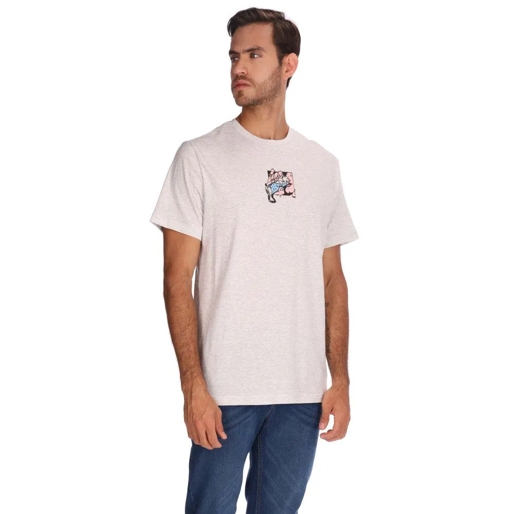 Playera Hummo Hombre Con Estampado En Ambos Lados