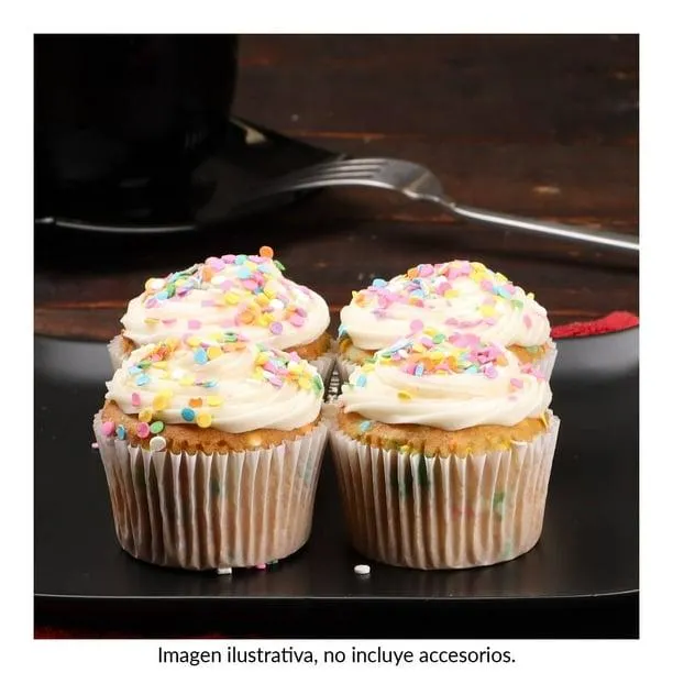 Paquete de cupcakes 4 piezas