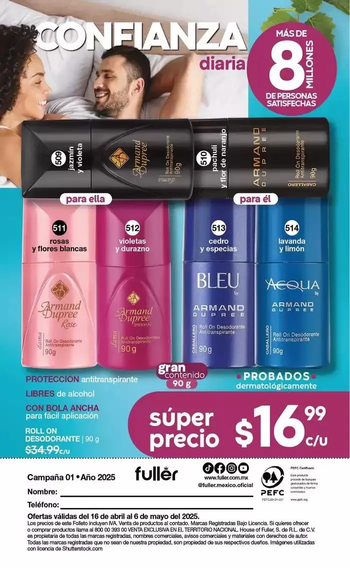 Catálogo de Fuller CAMPAÑA 01 1 de enero al 31 de diciembre 2025 - Pagina 202