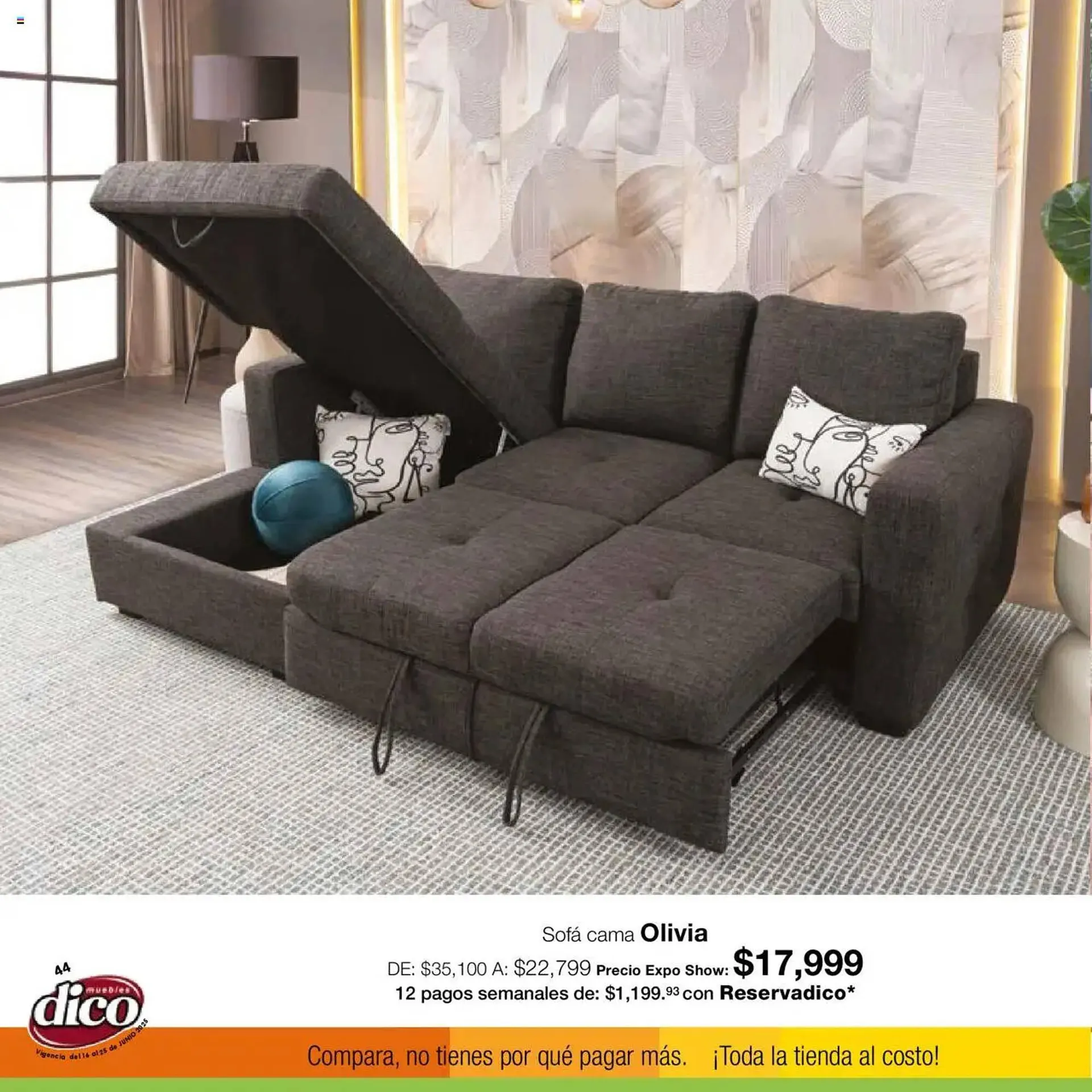 Catálogo de Catálogo Muebles Dico 12 de junio al 25 de junio 2025 - Pagina 42