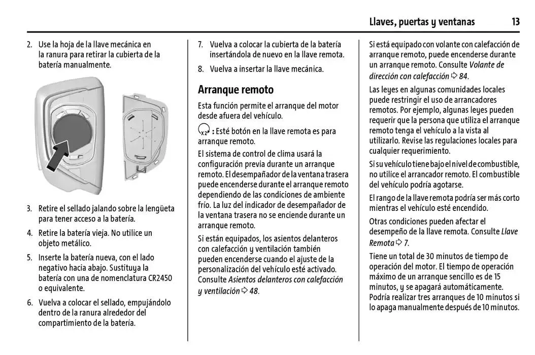 Catálogo de Chevrolet Corvette Stingray Manual del propietario 22 de enero al 31 de diciembre 2025 - Pagina 14