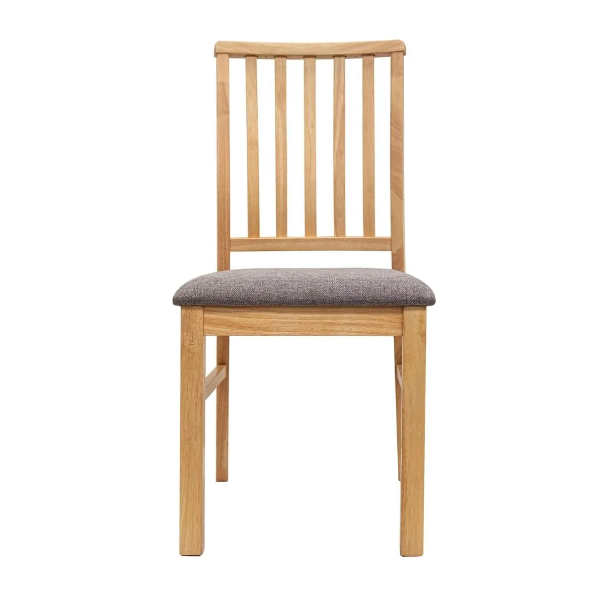 Set 2 sillas de comedor Oviedo asiento color gris