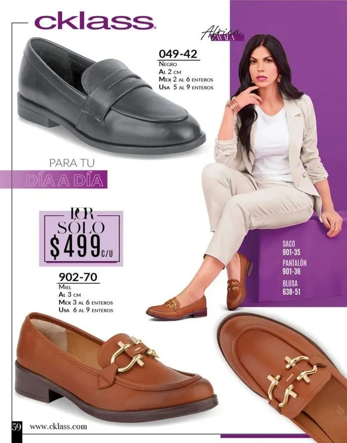 Catálogo de Cklass Calzado Dama Otoño-Invierno 30 de agosto al 31 de enero 2025 - Pagina 95