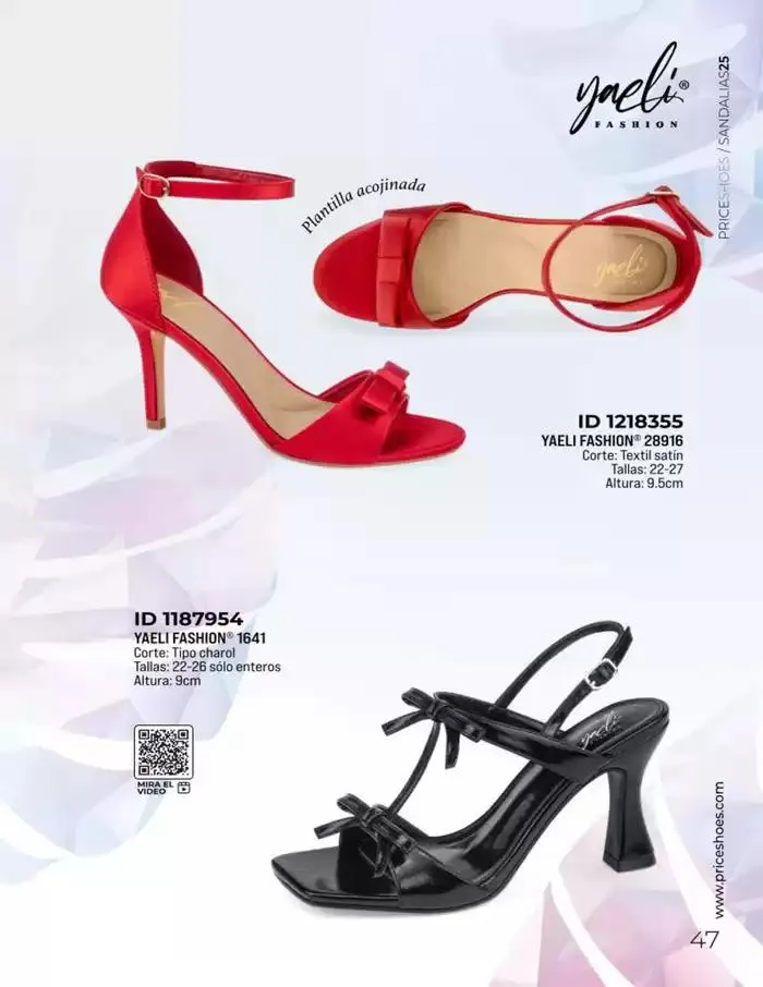Catálogo de SANDALIAS | FIESTA Y VESTIR | 2025 | 1E 11 de marzo al 31 de agosto 2025 - Pagina 47