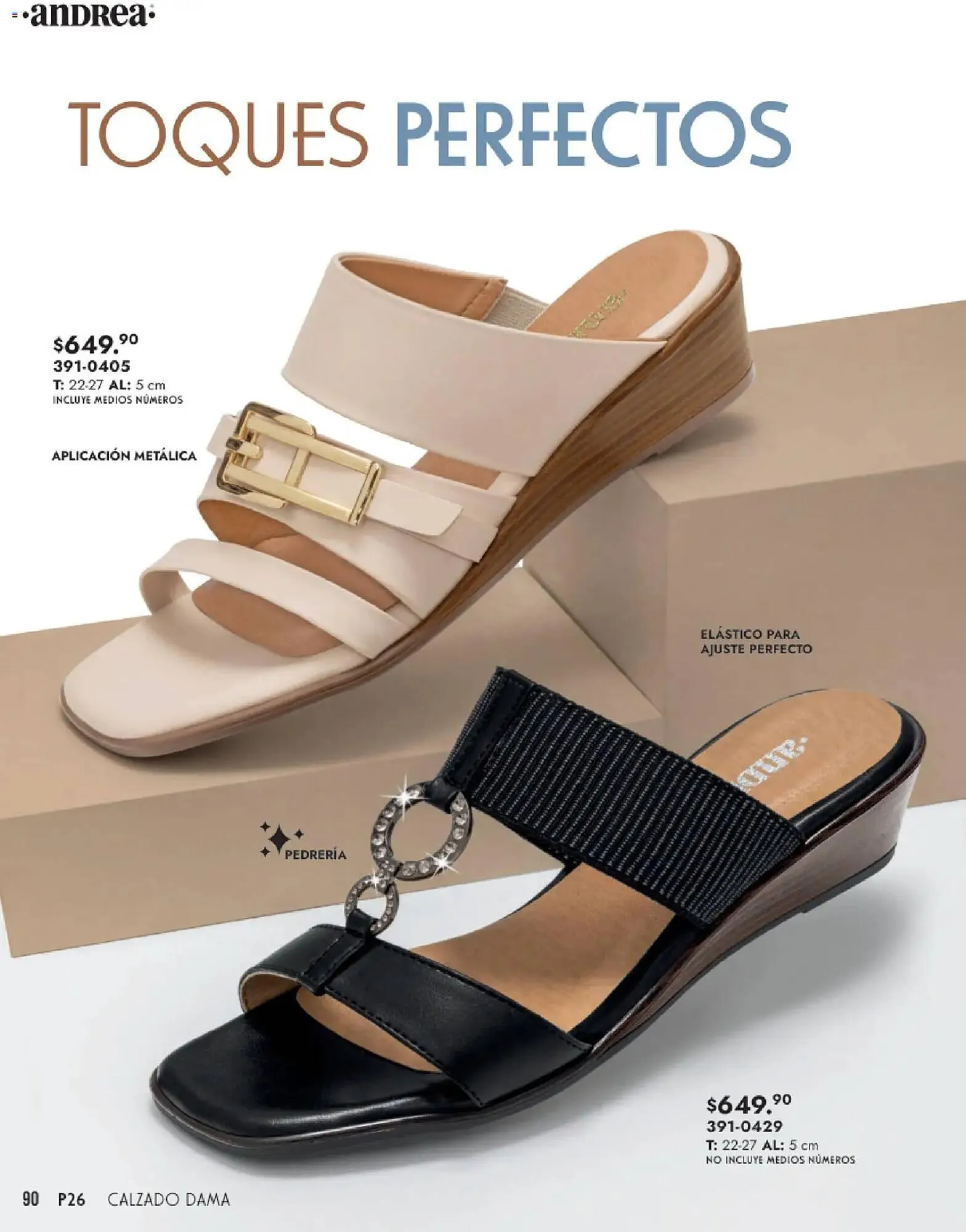 Catálogo de Catálogo Andrea 25 de enero al 24 de mayo 2026 - Pagina 90
