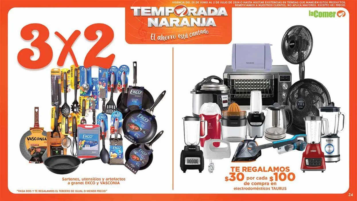 Catálogo de Temporada Naranja 26 de junio al 2 de julio 2024 - Pagina 24