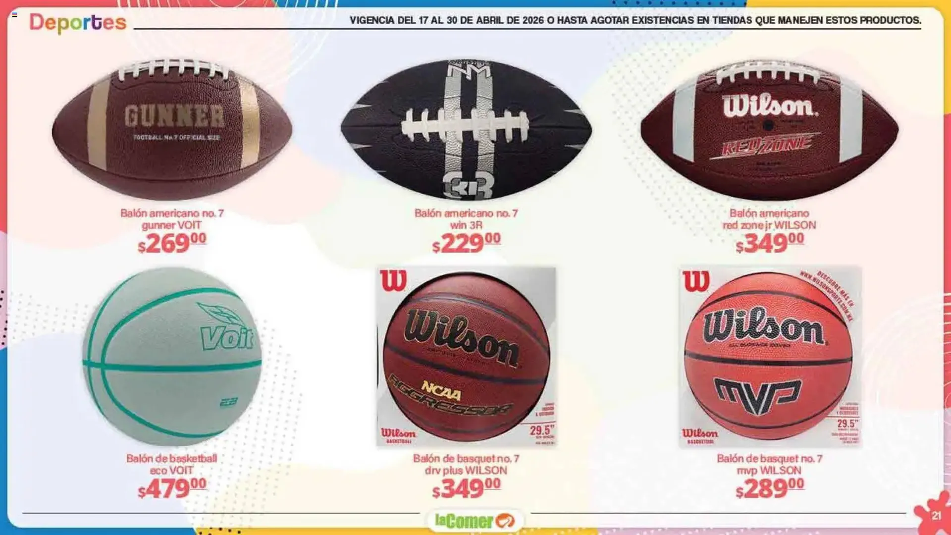 Catálogo de Folleto La Comer 17 de abril al 30 de abril 2026 - Pagina 21