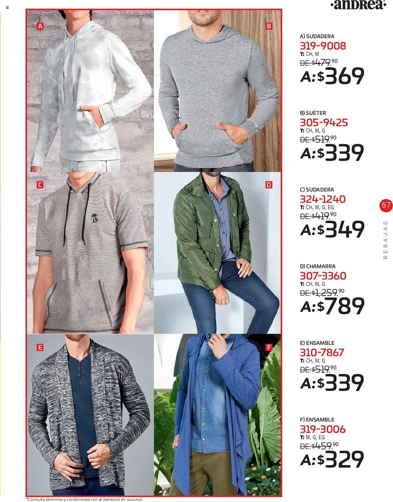 Catálogo de Catálogo Andrea 10 de diciembre al 30 de marzo 2024 - Pagina 57