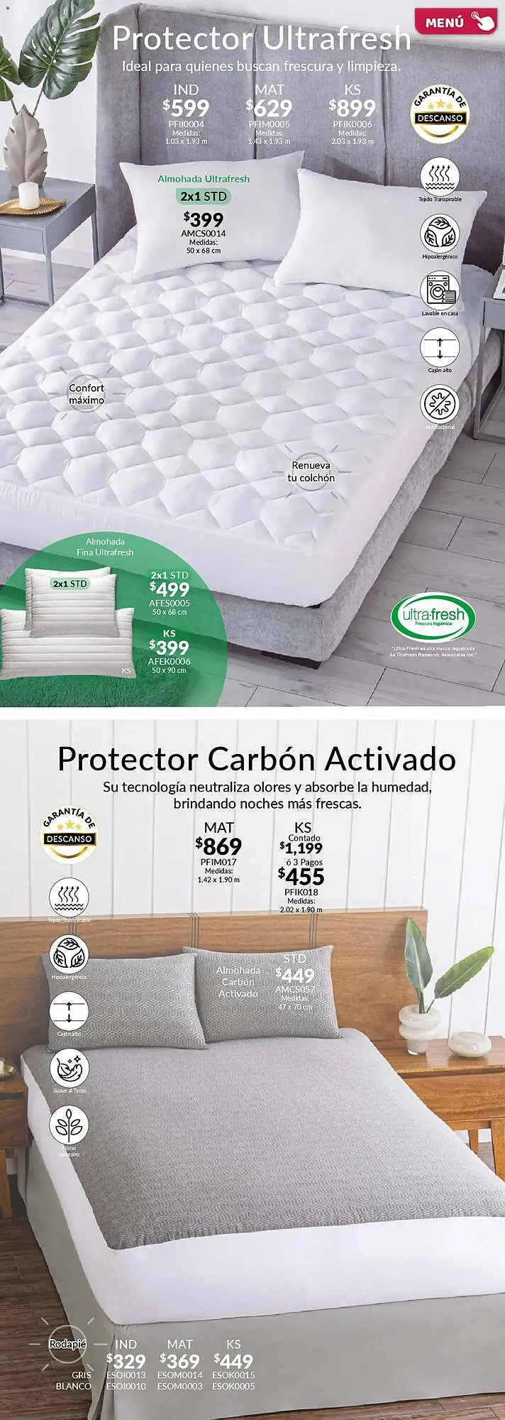 Catálogo de Catálogo Colchas Concord 1 de febrero al 2 de mayo 2026 - Pagina 106