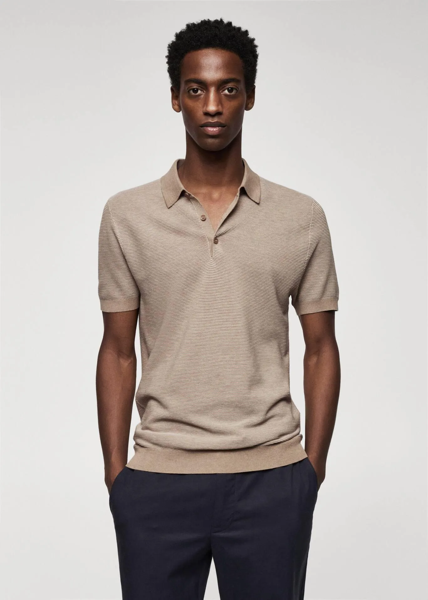 Polo algodón estructura