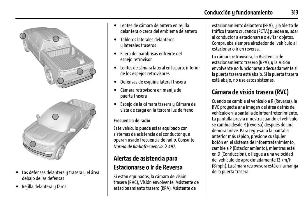 Catálogo de Cheyenne 2025 Manual del propietario 22 de enero al 31 de diciembre 2025 - Pagina 314