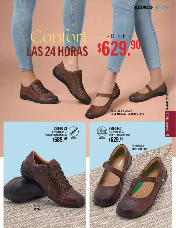 Catálogo de ANDREA - CALZADO CONFORT 26 de agosto al 25 de enero 2025 - Pagina 30