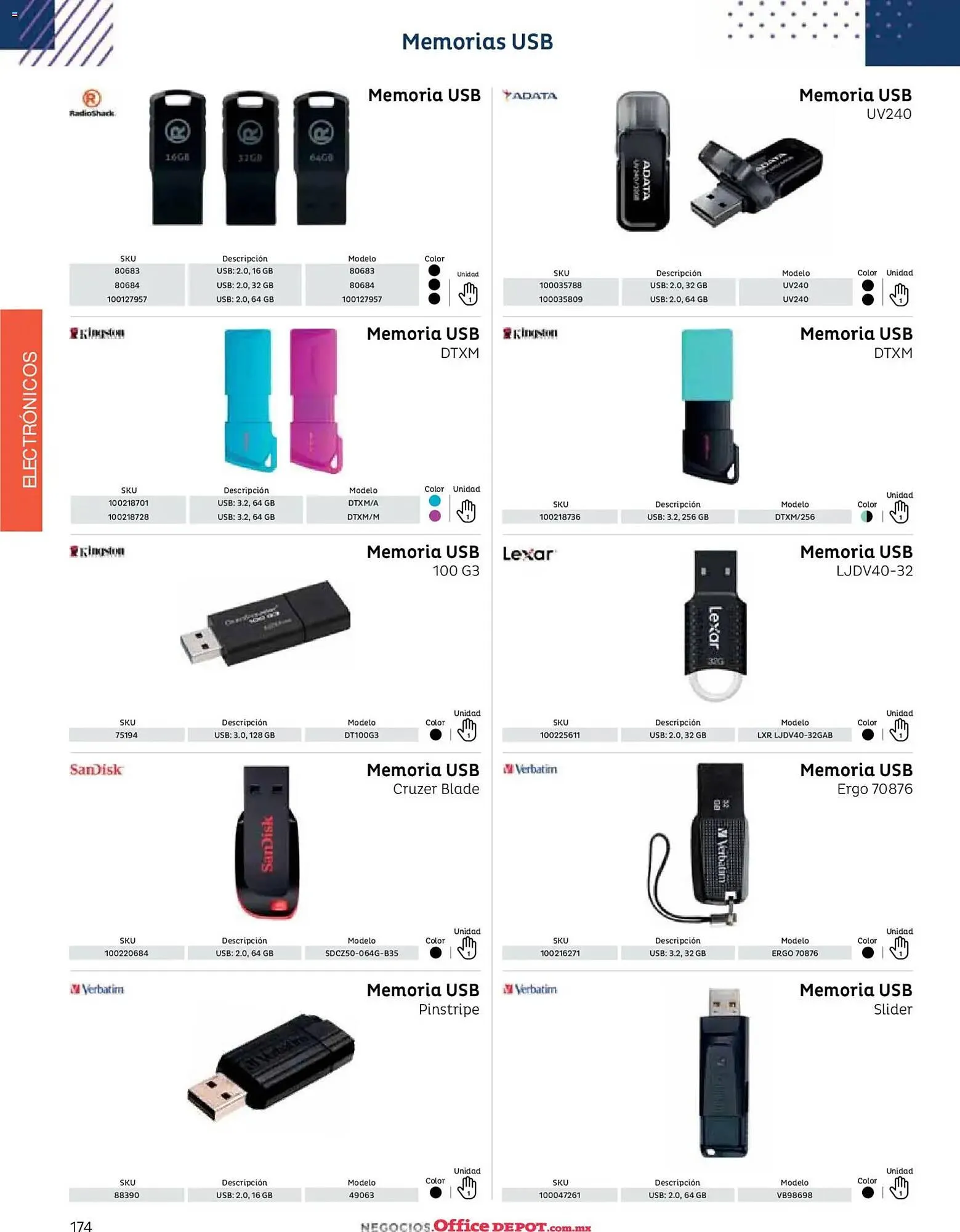 Catálogo de Catálogo Office Depot 12 de enero al 1 de enero 2027 - Pagina 176