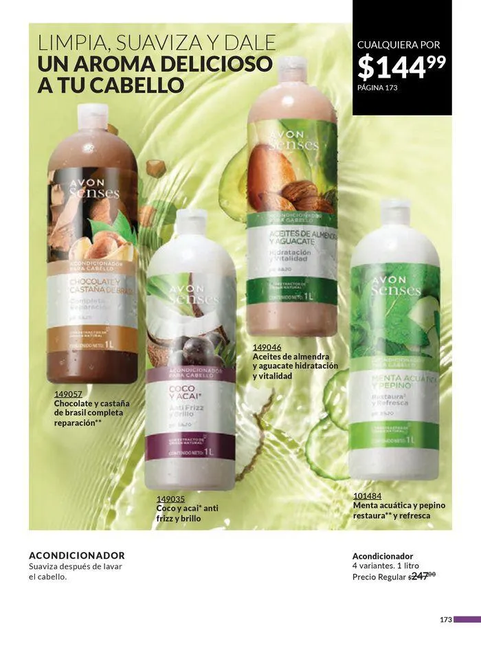 Catálogo de Avon COSMÉTICOS C09 17 de abril al 22 de mayo 2024 - Pagina 173