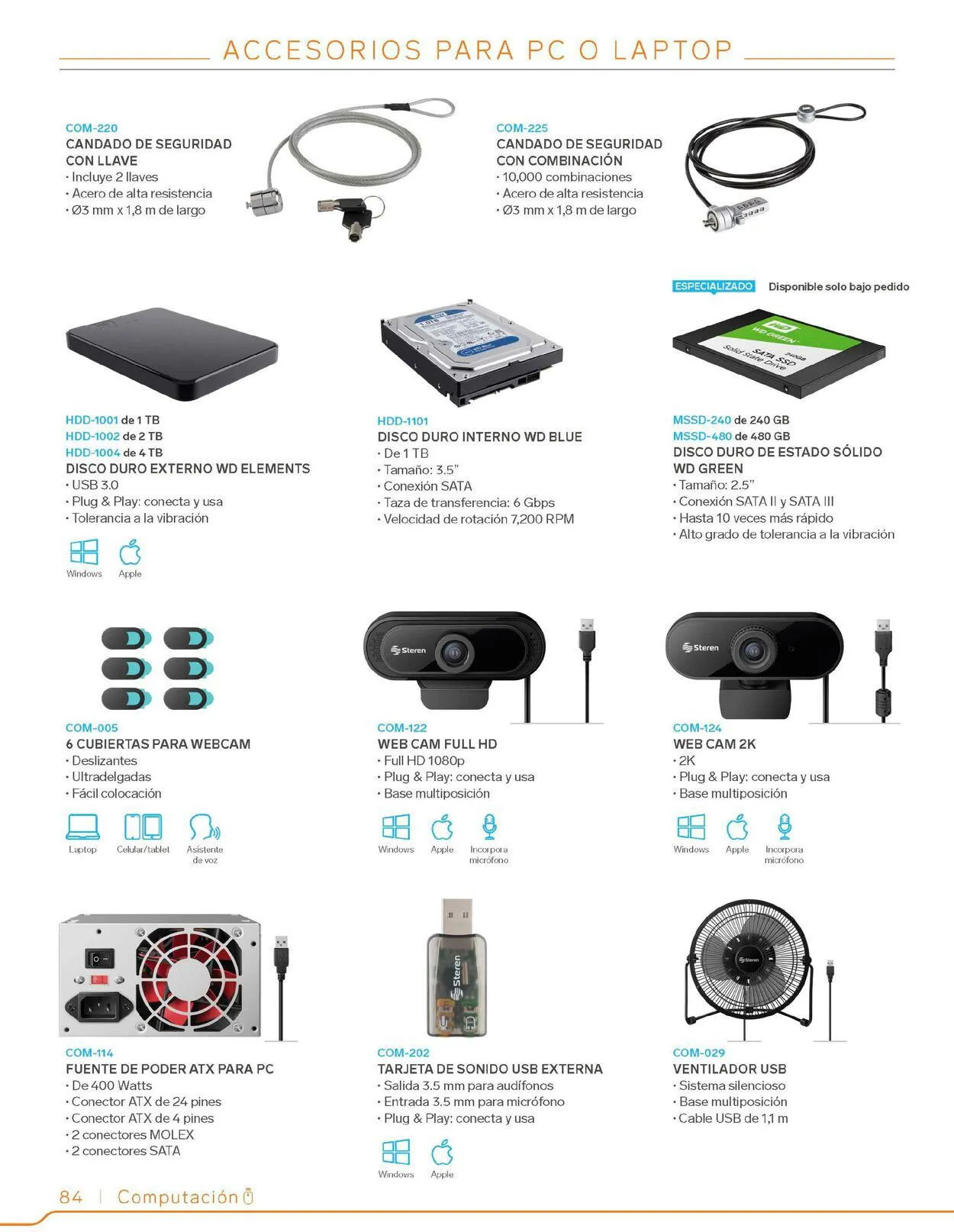 Catálogo de Steren 1 de febrero al 31 de diciembre 2023 - Pagina 104