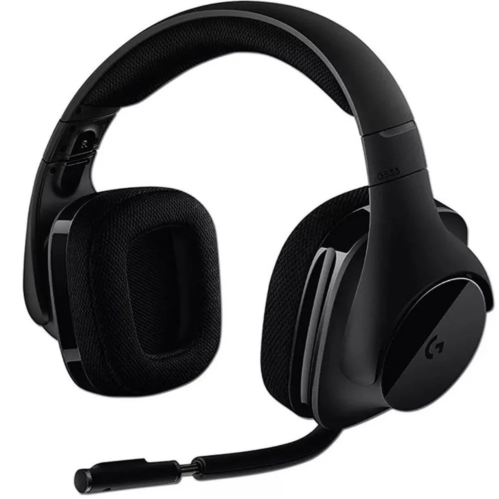 Audífonos con Micrófono Logitech G533 Wireless con tecnología DTS Logitech 981-000633
