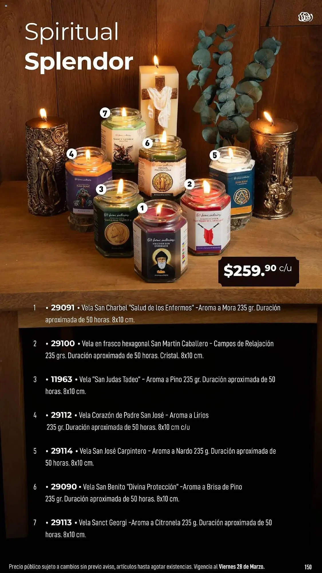 Catálogo de Catálogo Home Interiors 17 de febrero al 28 de marzo 2025 - Pagina 150