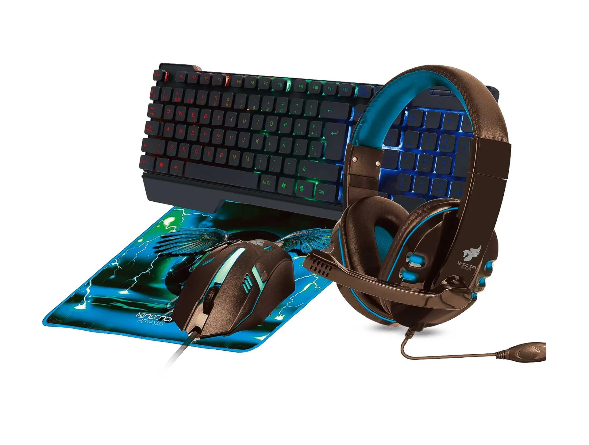 Combo Gaming Necnon 4 En 1 NGC-PEGASUS