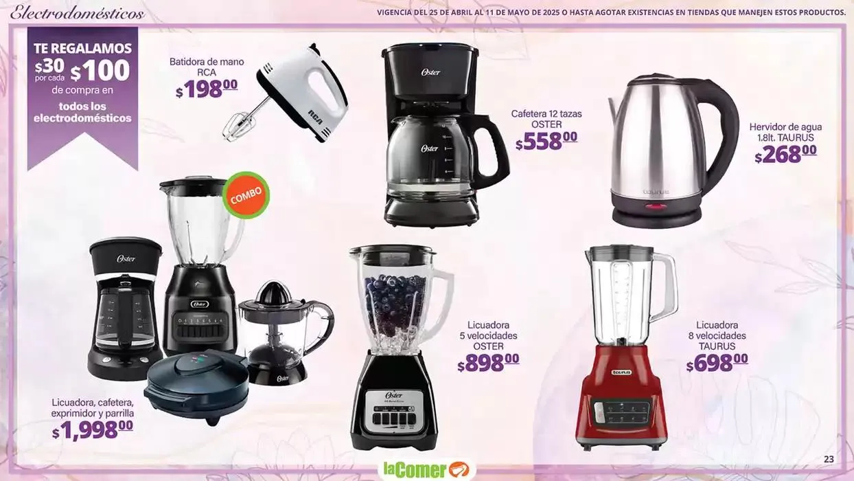 Catálogo de La Comer - Día de la Madre  24 de abril al 11 de mayo 2025 - Pagina 23