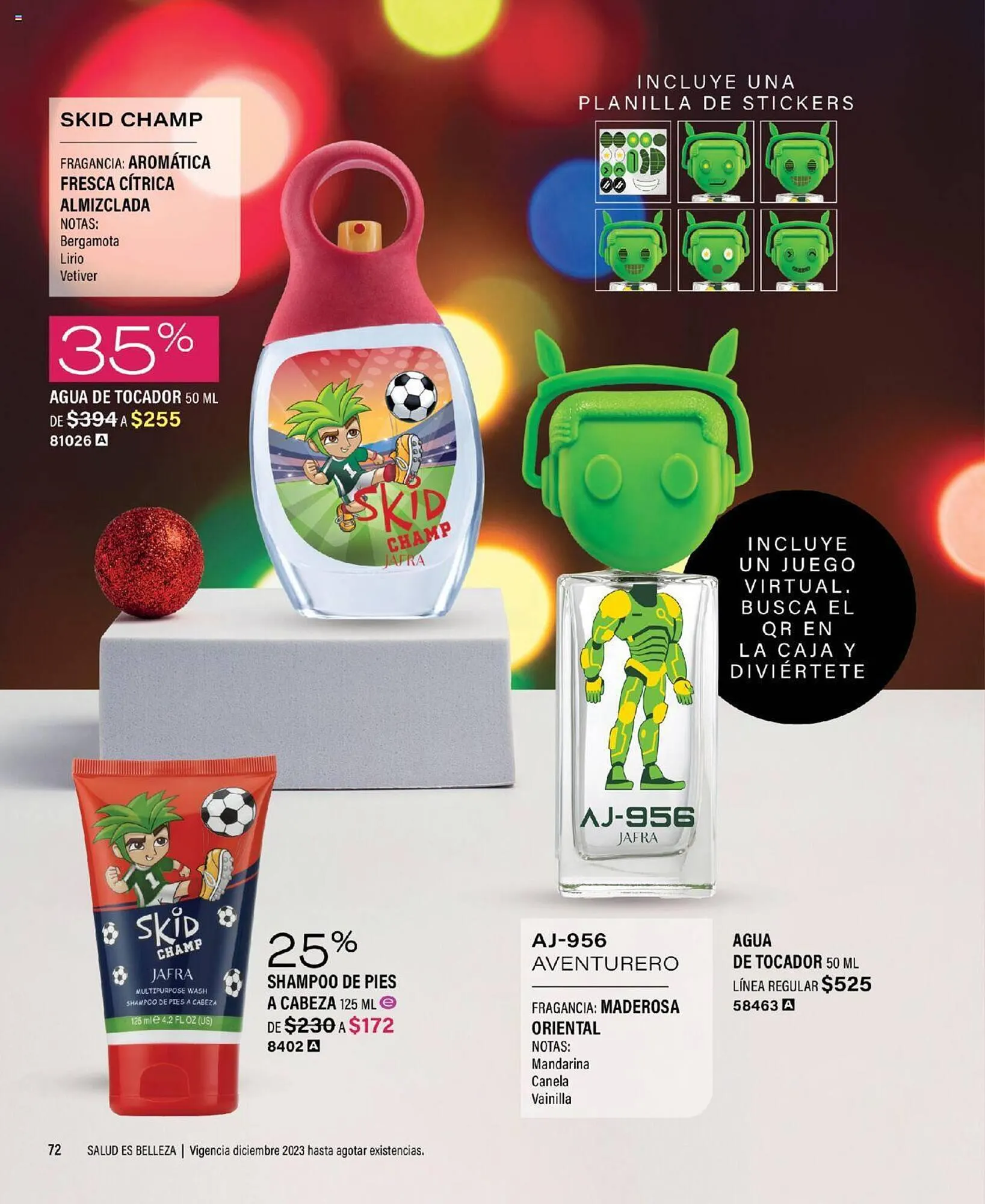 Catálogo de Catálogo Jafra 1 de diciembre al 31 de diciembre 2023 - Pagina 72