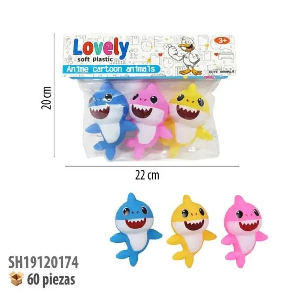 ANIMALITO PARA BAÑERA 3 PIEZAS