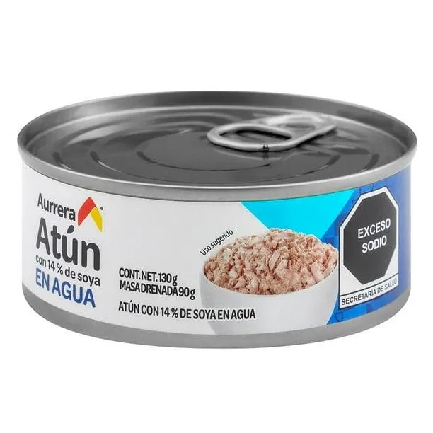 Atún Aurrera en agua 130 g