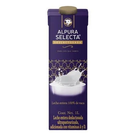Leche Alpura Selecta Deslactosada 1 L
