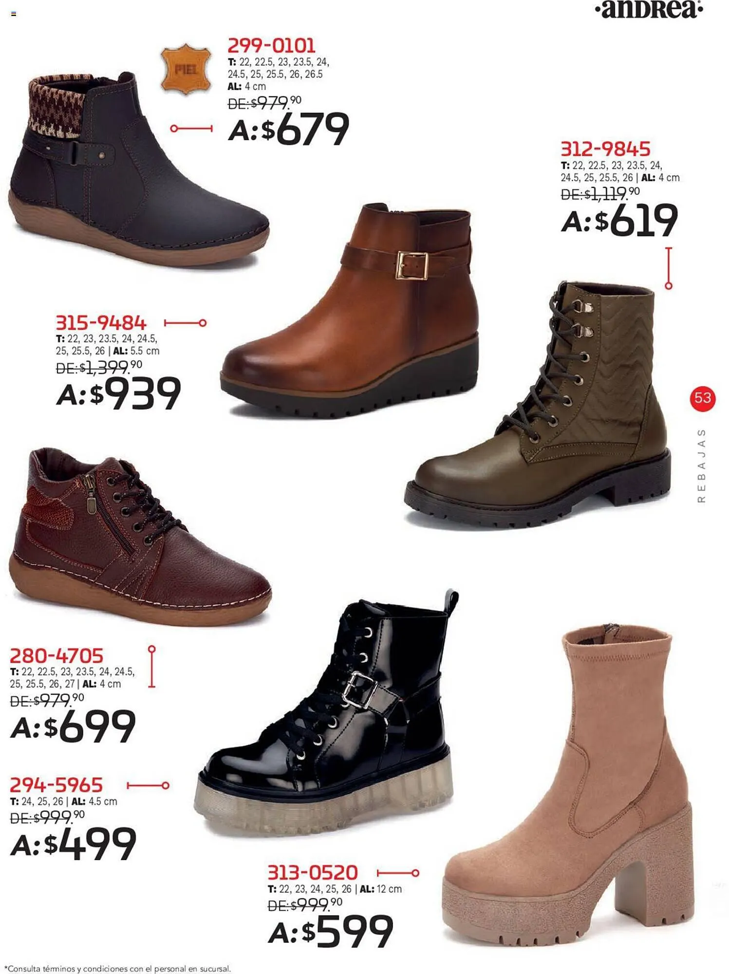 Catálogo de Catálogo Andrea 10 de diciembre al 30 de marzo 2024 - Pagina 53