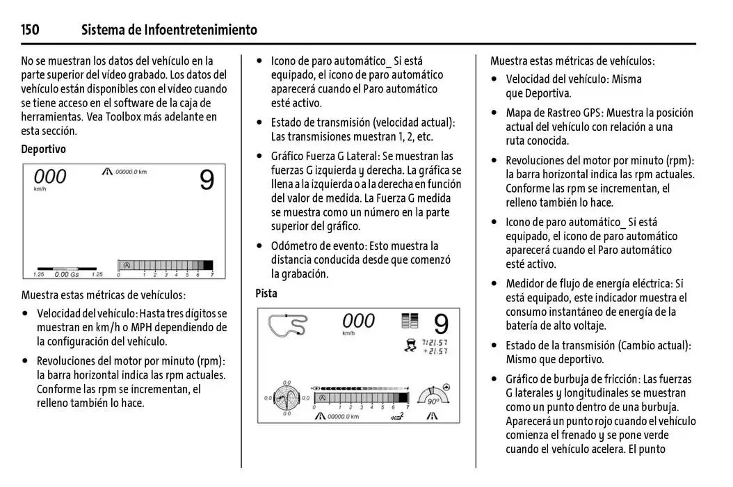 Catálogo de Chevrolet Corvette Stingray Manual del propietario 22 de enero al 31 de diciembre 2025 - Pagina 151