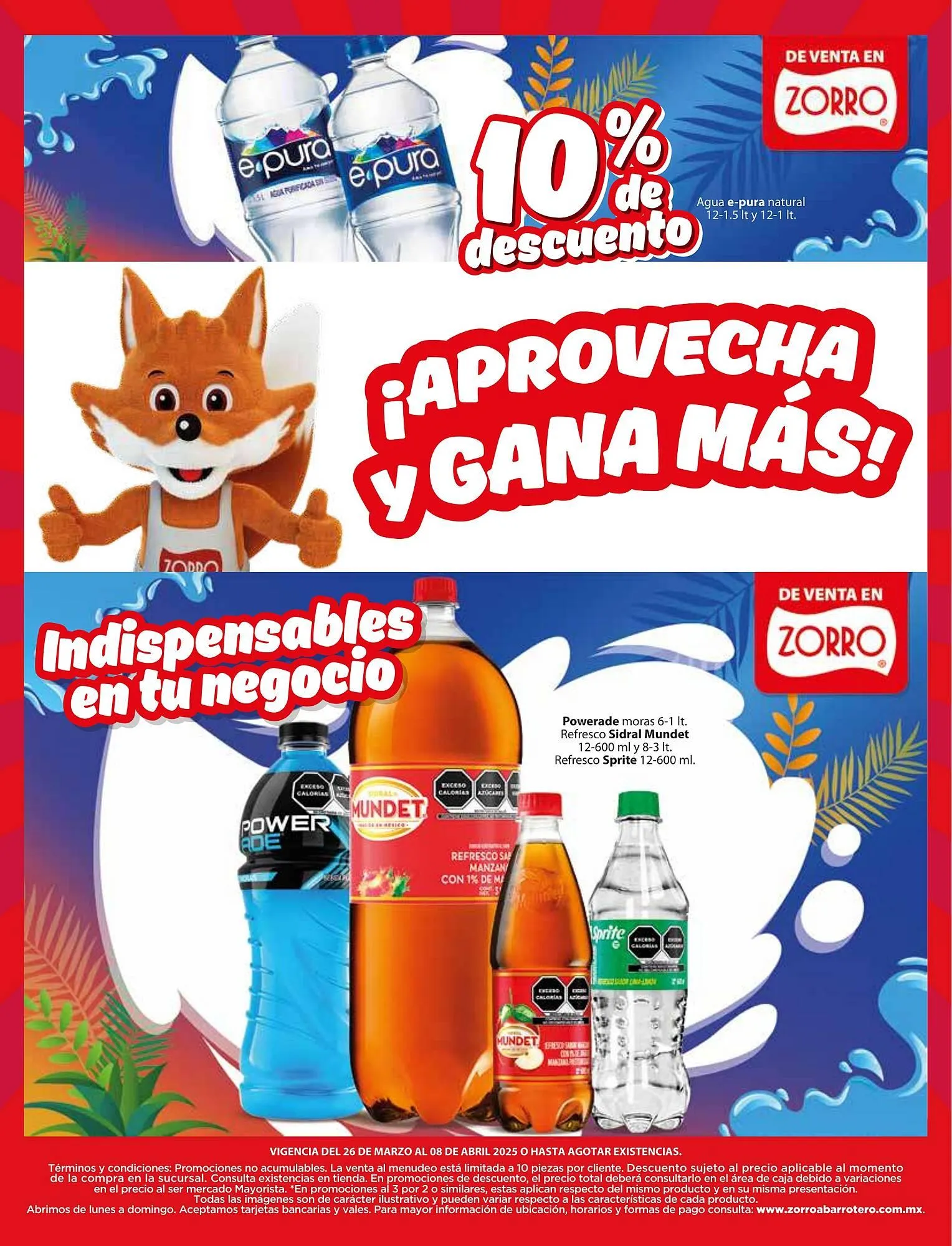 Catálogo de Catálogo Zorro 26 de marzo al 10 de abril 2025 - Pagina 11