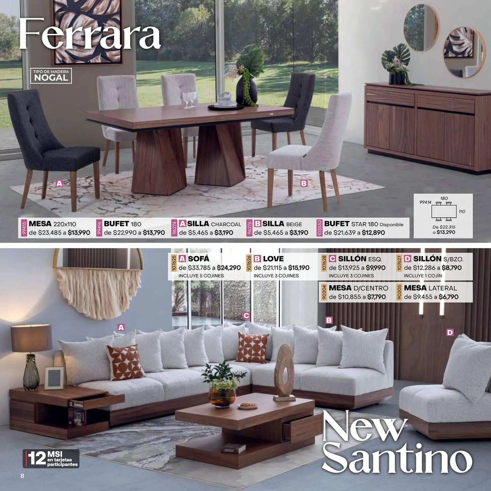 Catálogo de Catálogo Muebles Placencia 8 de febrero al 19 de febrero 2024 - Pagina 8