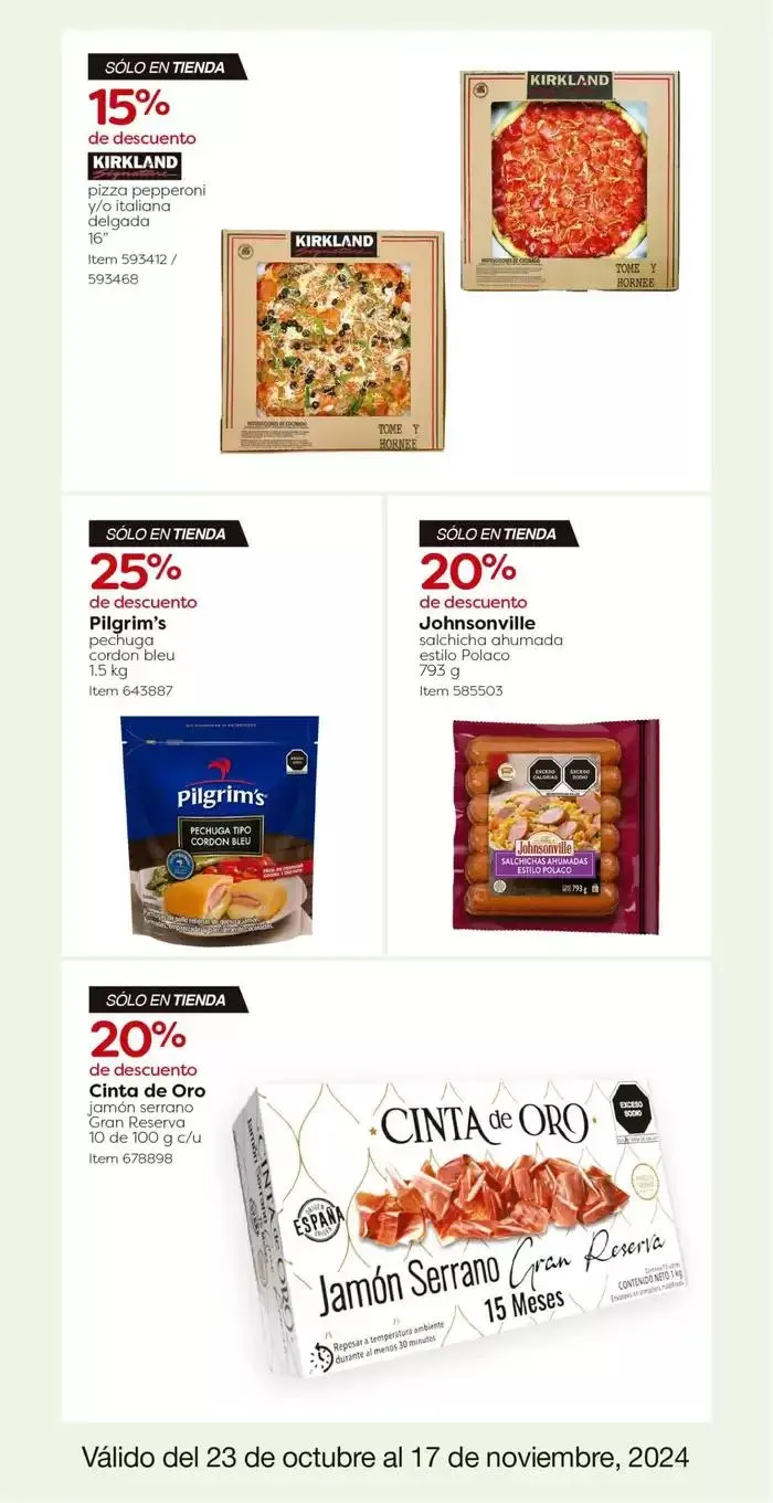 Catálogo de Cuponera Costco 23 de octubre al 17 de noviembre 2024 - Pagina 16