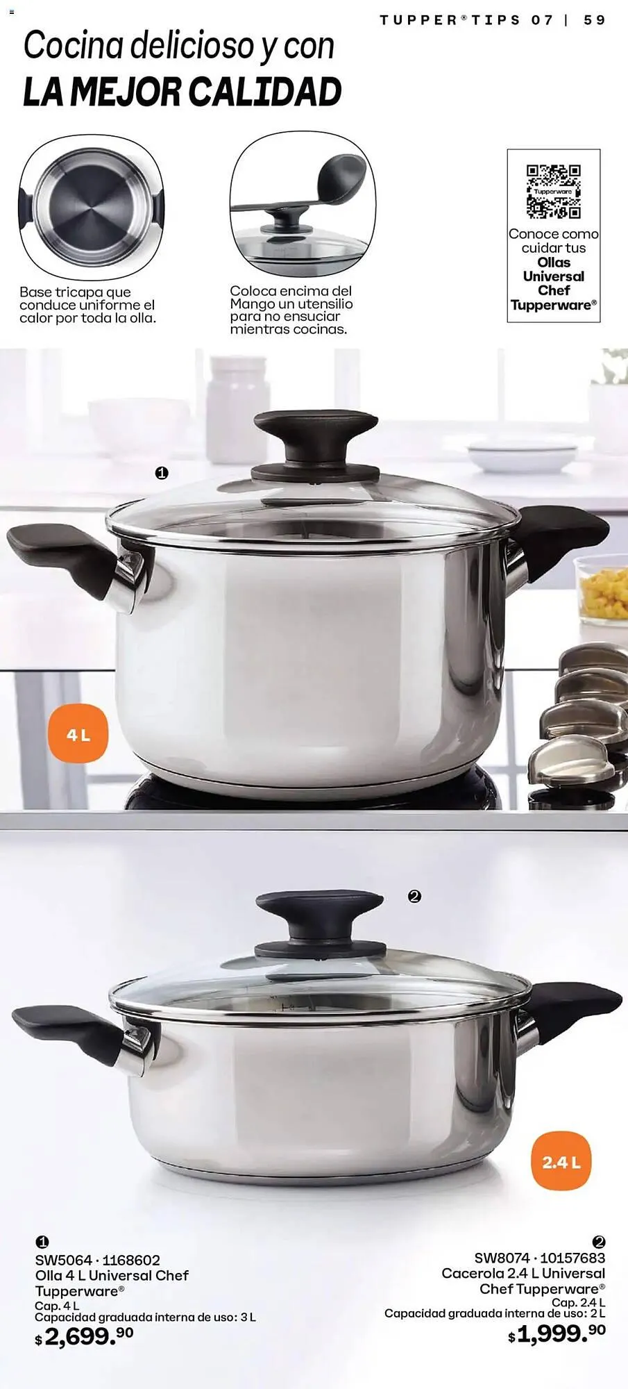 Catálogo de Catálogo Tupperware 16 de junio al 15 de julio 2025 - Pagina 59
