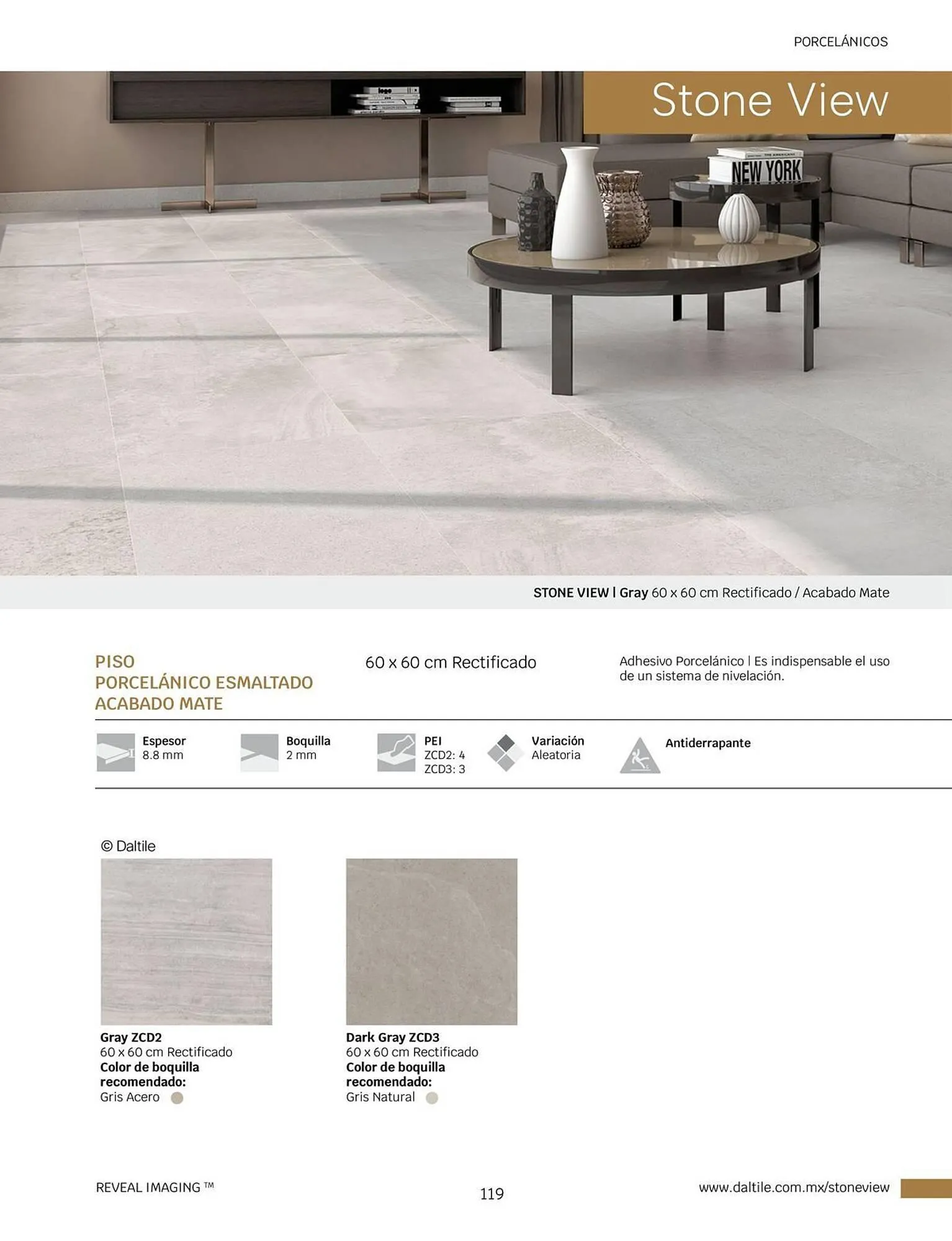 Catálogo de Catálogo Daltile 1 de enero al 31 de diciembre 2024 - Pagina 119