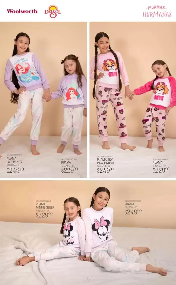 Catálogo de Pijamas para esta Navidad 24 de octubre al 11 de noviembre 2024 - Pagina 13