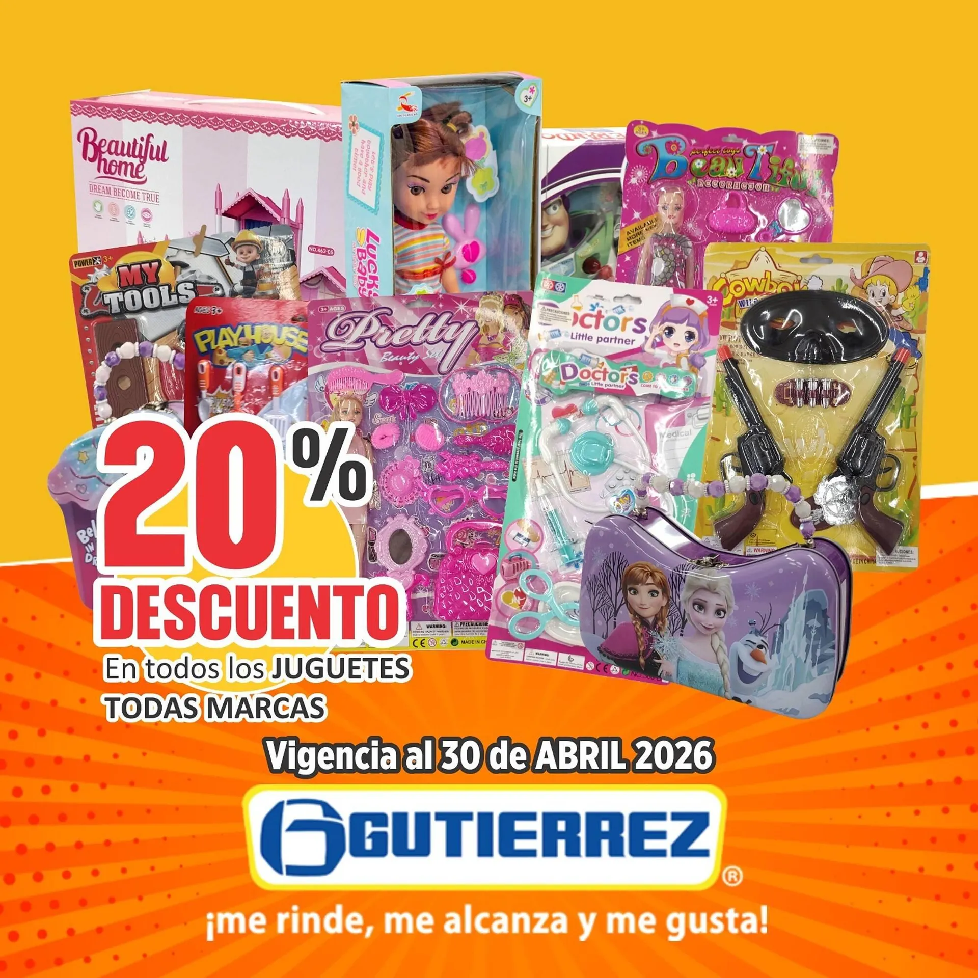 Catálogo de Folleto Super Gutiérrez 28 de abril al 30 de abril 2026 - Pagina 1