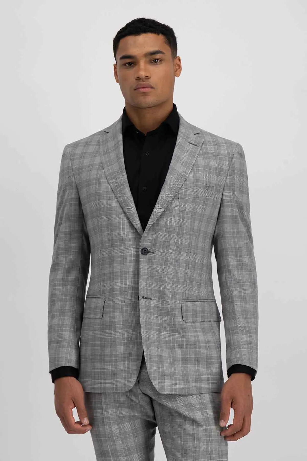 Traje Gris Calderoni Roberts Slim Fit