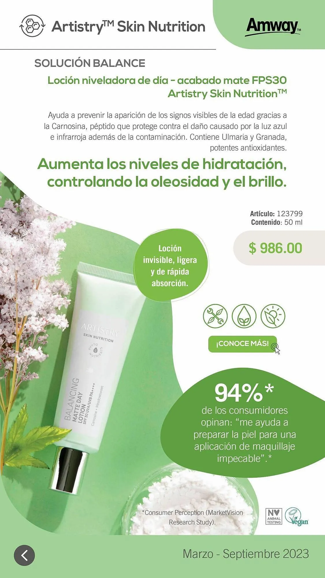 Catálogo de Catálogo Amway 5 de septiembre al 30 de septiembre 2023 - Pagina 8